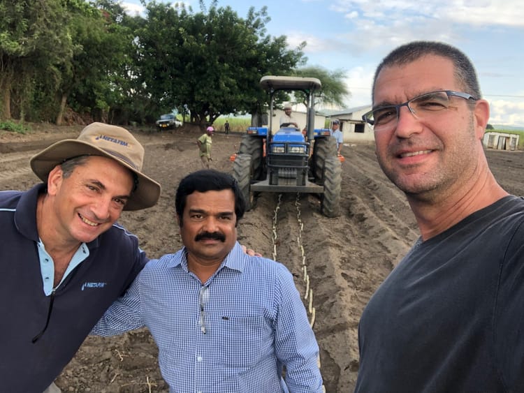 Yoram CLN and Shay in Tanzania